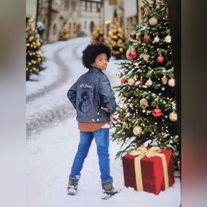 Ben Davis Kids Jean Jacket - GRAY, BLUE